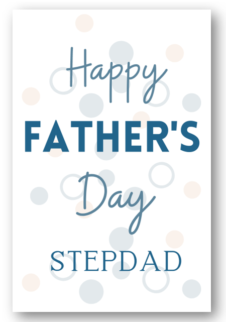 Second Ave Happy Father's Day Card For Stepdad Step Dad