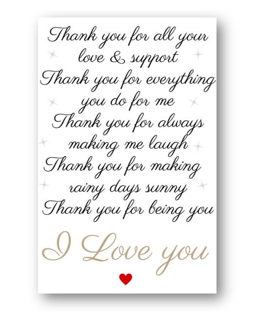 Second Ave Thank You For Being You Valentine Card For Him/Her Cute Romantic Valentine's Day