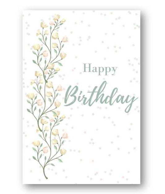 Second Ave Flower Happy Birthday Card Greetings Card Friend
