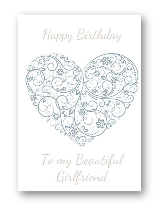 Second Ave Girlfriend Birthday Card For Her Greetings Card