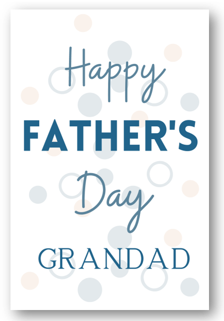 Second Ave Happy Father's Day Card For Grandad