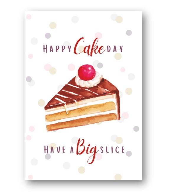 Second Ave Funny Happy Cake Day Happy Birthday Card Greetings Card Friend