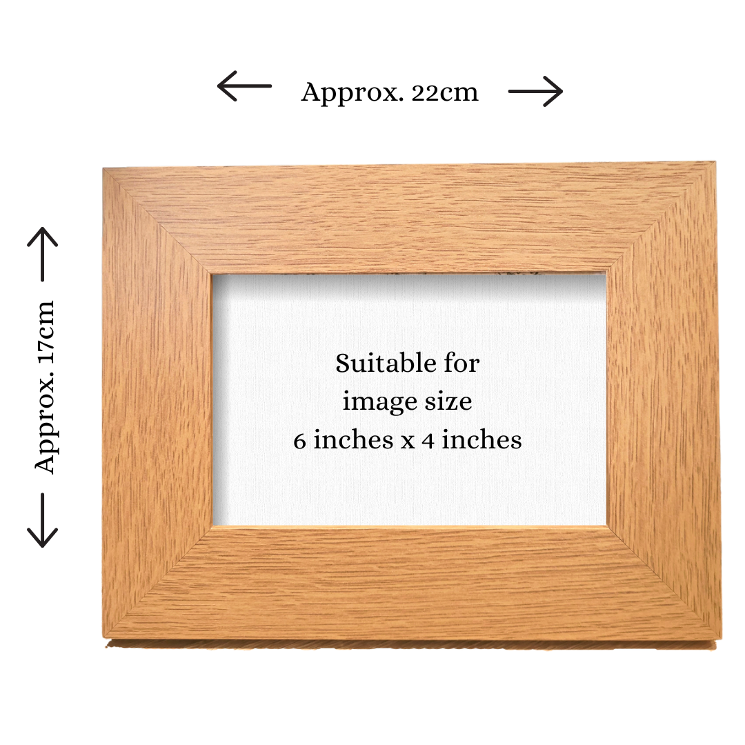 Second Ave Valentine's Day Oak 6x4 Landscape Picture Photo Frame Gift